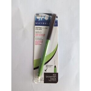 Maybelline Define A-Line Eyeliner Pencil, Brownish Black 803, 0.01 oz